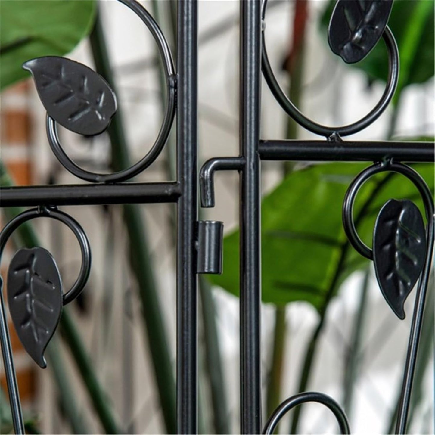 Garden Fence, Outdoor Courtyard Fence, Outdoor Fence Flower Bed, Indoor Balcony Decoration, Lawn Flower Fence