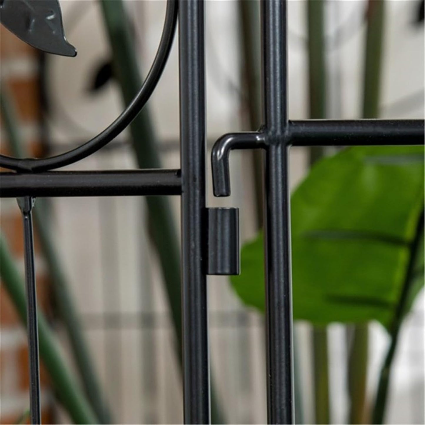 Garden Fence, Outdoor Courtyard Fence, Outdoor Fence Flower Bed, Indoor Balcony Decoration, Lawn Flower Fence