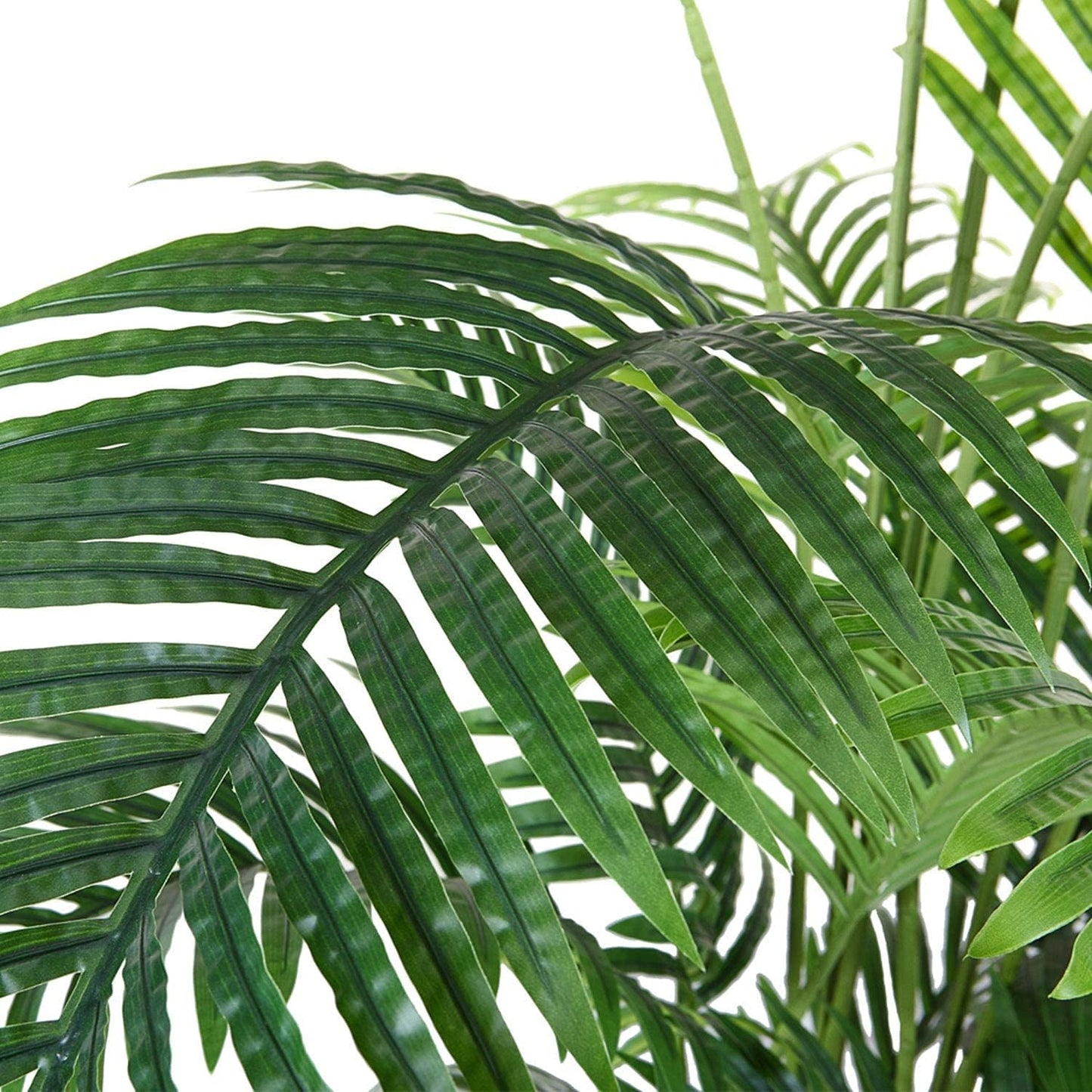 Artificial Trees Artificial Areca Palm Plant Potted Fake Palm Tree with Heavy Base for Indoor Outdoor Modern Home Office Decoration Simulated Pine,