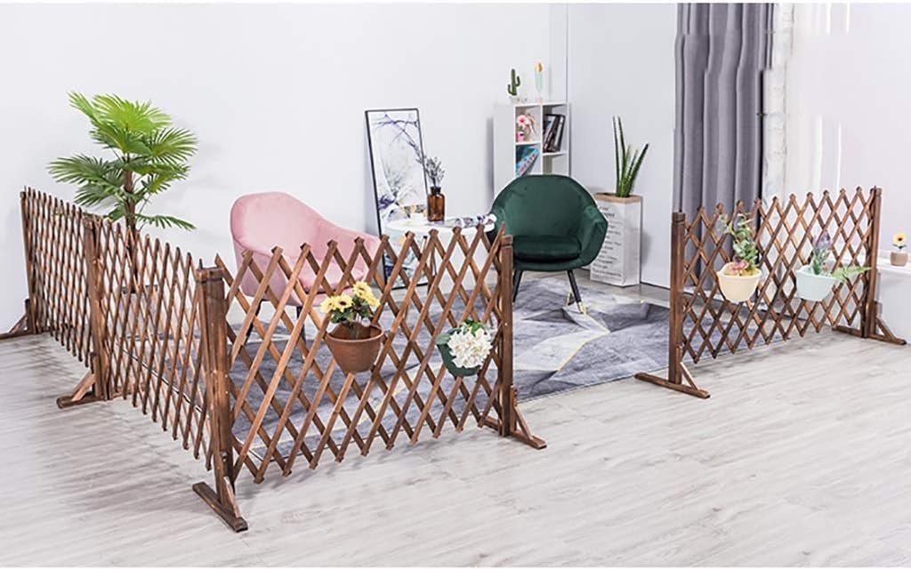 Garden Decorative Fence Outdoor Garden Fence/Telescopic Guardrail/Fence Grid/Decoration Garden Decoration/Courtyard Partition/Pet Fence (Size : 70cmx160cm) Scalable (Size : 70cmx160cm)