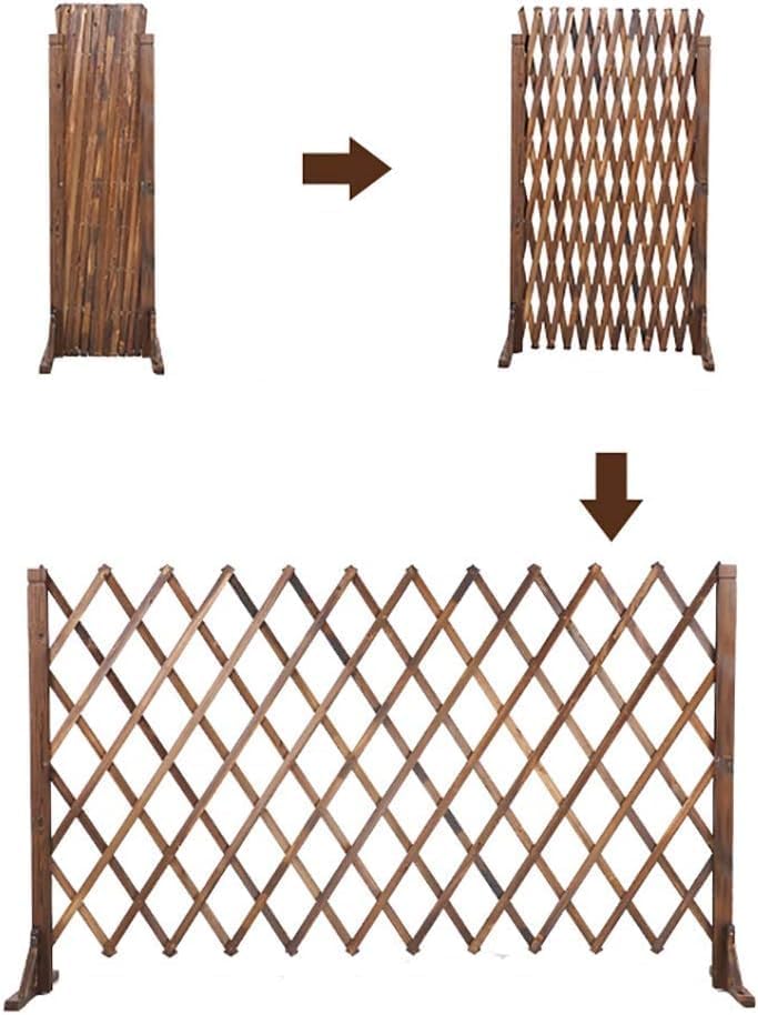 Garden Decorative Fence Outdoor Garden Fence/Telescopic Guardrail/Fence Grid/Decoration Garden Decoration/Courtyard Partition/Pet Fence (Size : 70cmx160cm) Scalable (Size : 70cmx160cm)