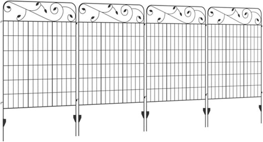 Garden Fence, Outdoor Courtyard Fence, Outdoor Fence Flower Bed, Indoor Balcony Decoration, Lawn Flower Fence
