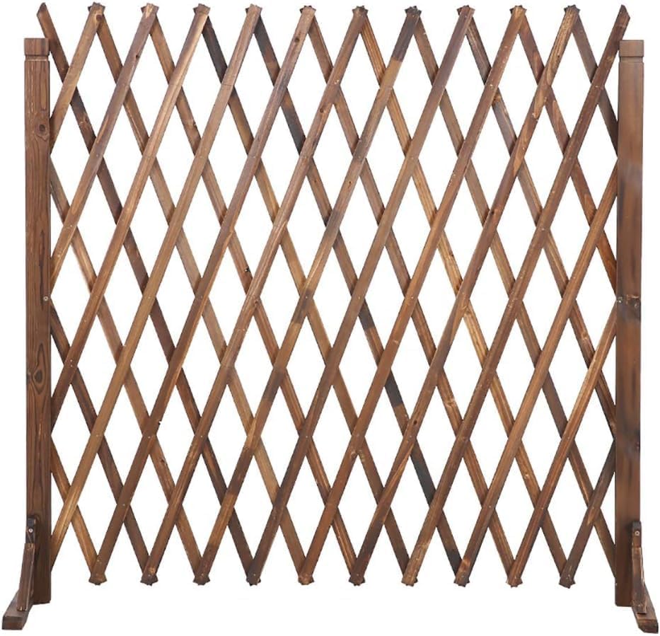 Garden Decorative Fence Outdoor Garden Fence/Telescopic Guardrail/Fence Grid/Decoration Garden Decoration/Courtyard Partition/Pet Fence (Size : 70cmx160cm) Scalable (Size : 70cmx160cm)