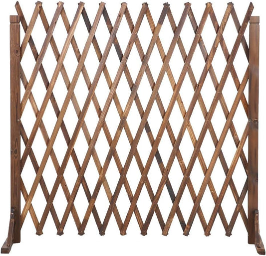 Garden Decorative Fence Outdoor Garden Fence/Telescopic Guardrail/Fence Grid/Decoration Garden Decoration/Courtyard Partition/Pet Fence (Size : 70cmx160cm) Scalable (Size : 70cmx160cm)